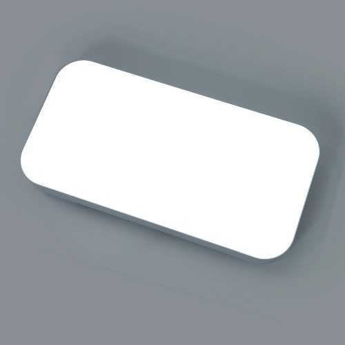 삼성LED칩, 국내생산 직사각 화이트 심플 방등